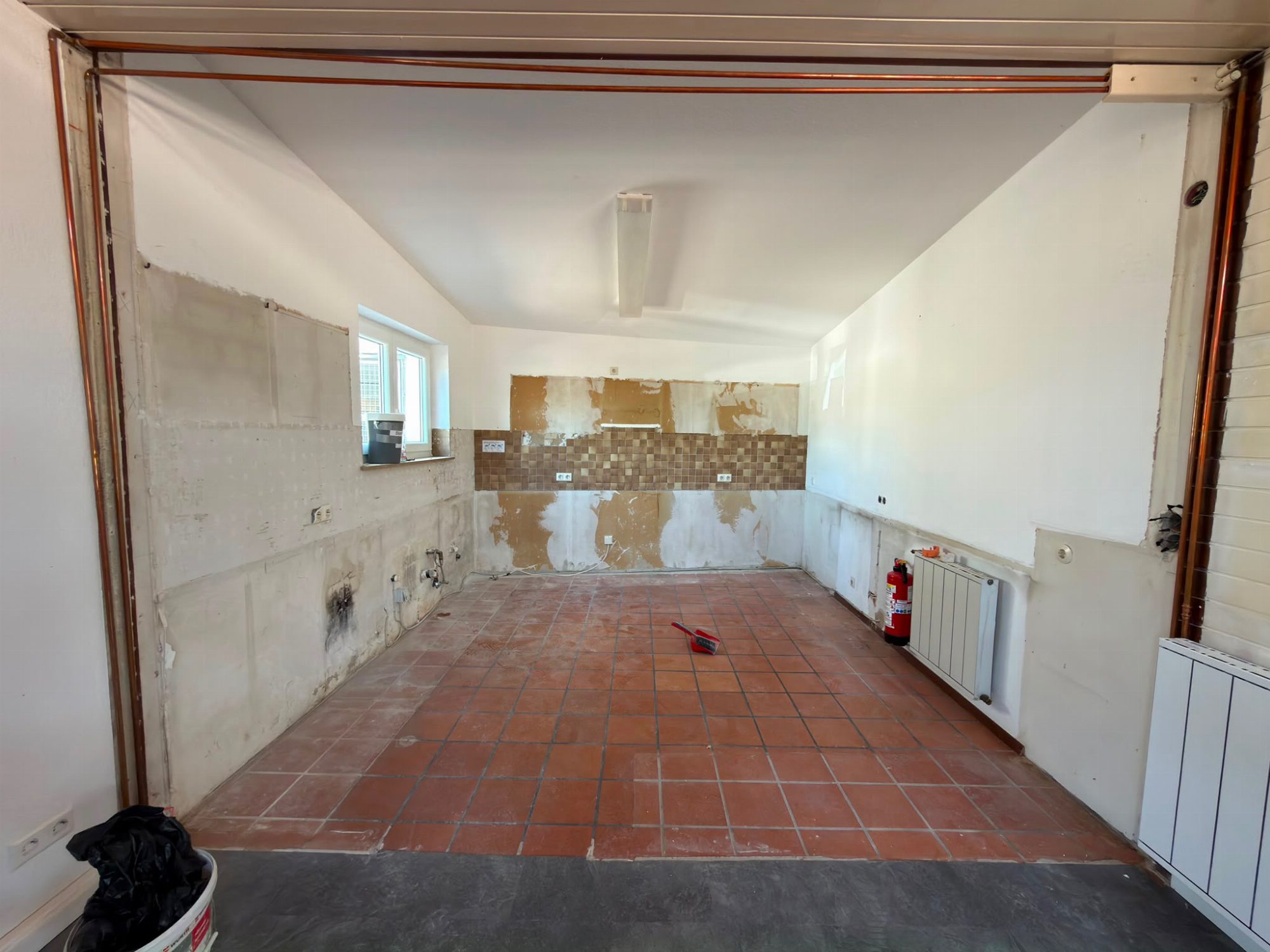 Unsere Küche im Vereinsheim wird erneuert